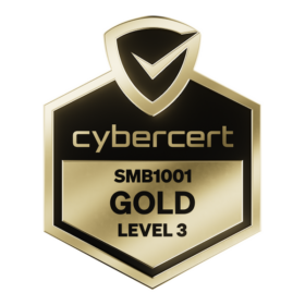 CyberCert SMB1001 Gold Level 3 Certification